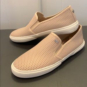 Michael Kors perforated slip on loafer size 7.5.